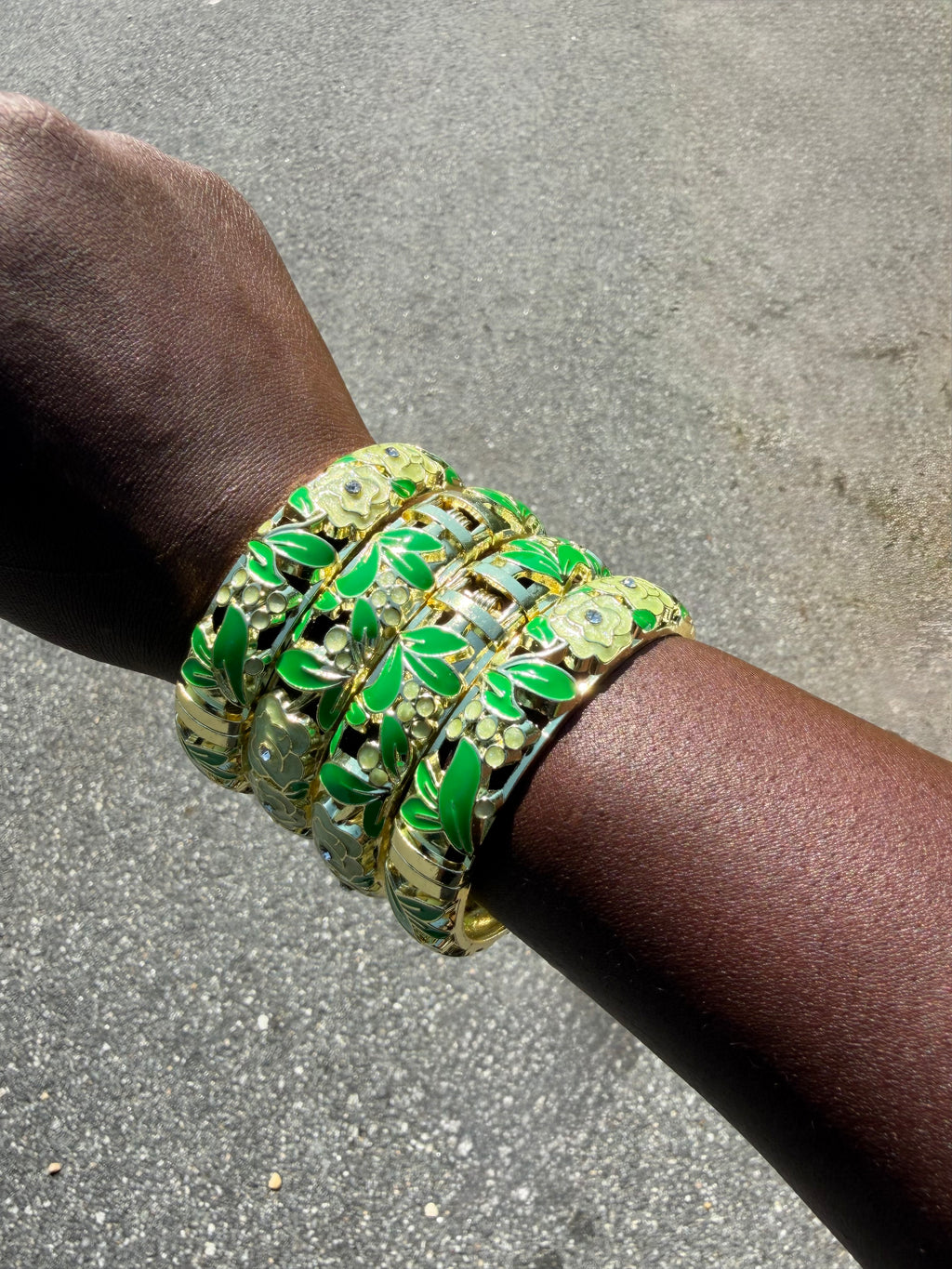 Rich Girl Garden Bangles