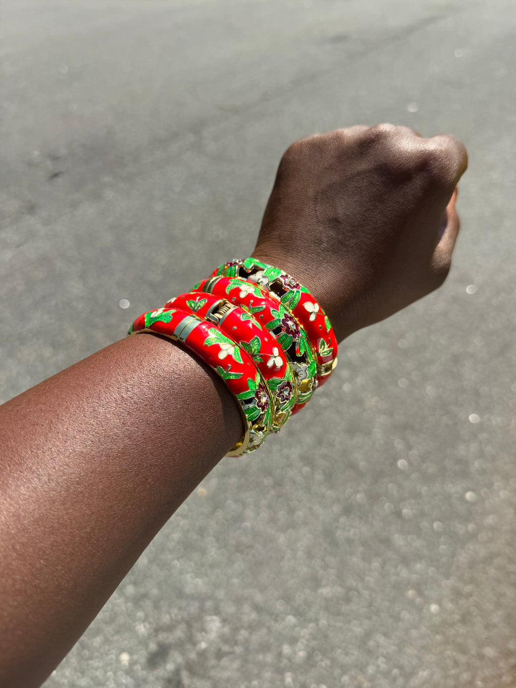 Ruby Garden Bracelet