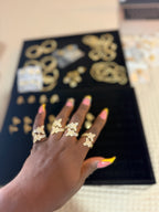 Golden Flutter Ring