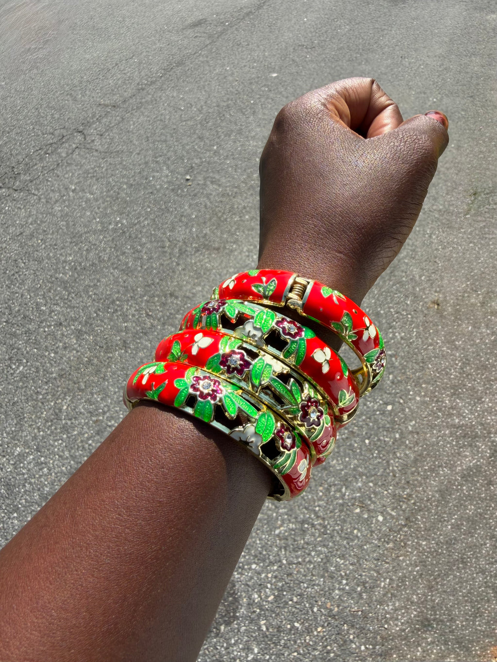 Ruby Garden Bracelet