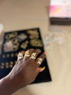 Golden Flutter Ring