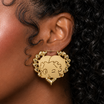Betty Boop Hoops