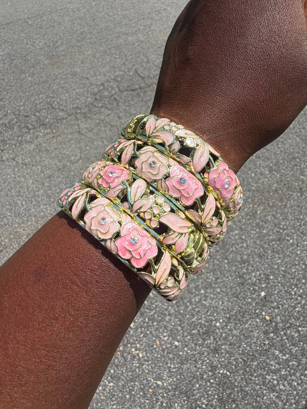 Pink Champagne Bangle