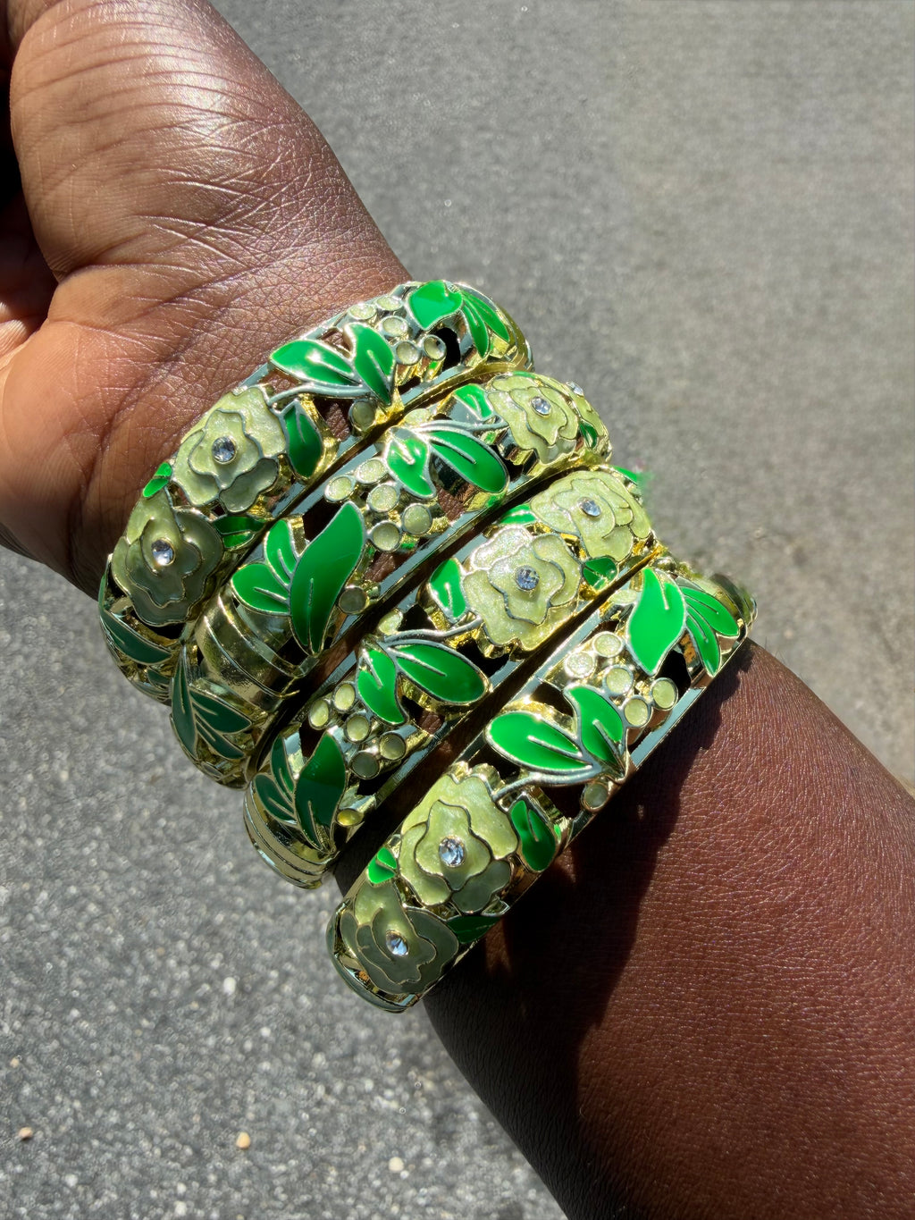Rich Girl Garden Bangles