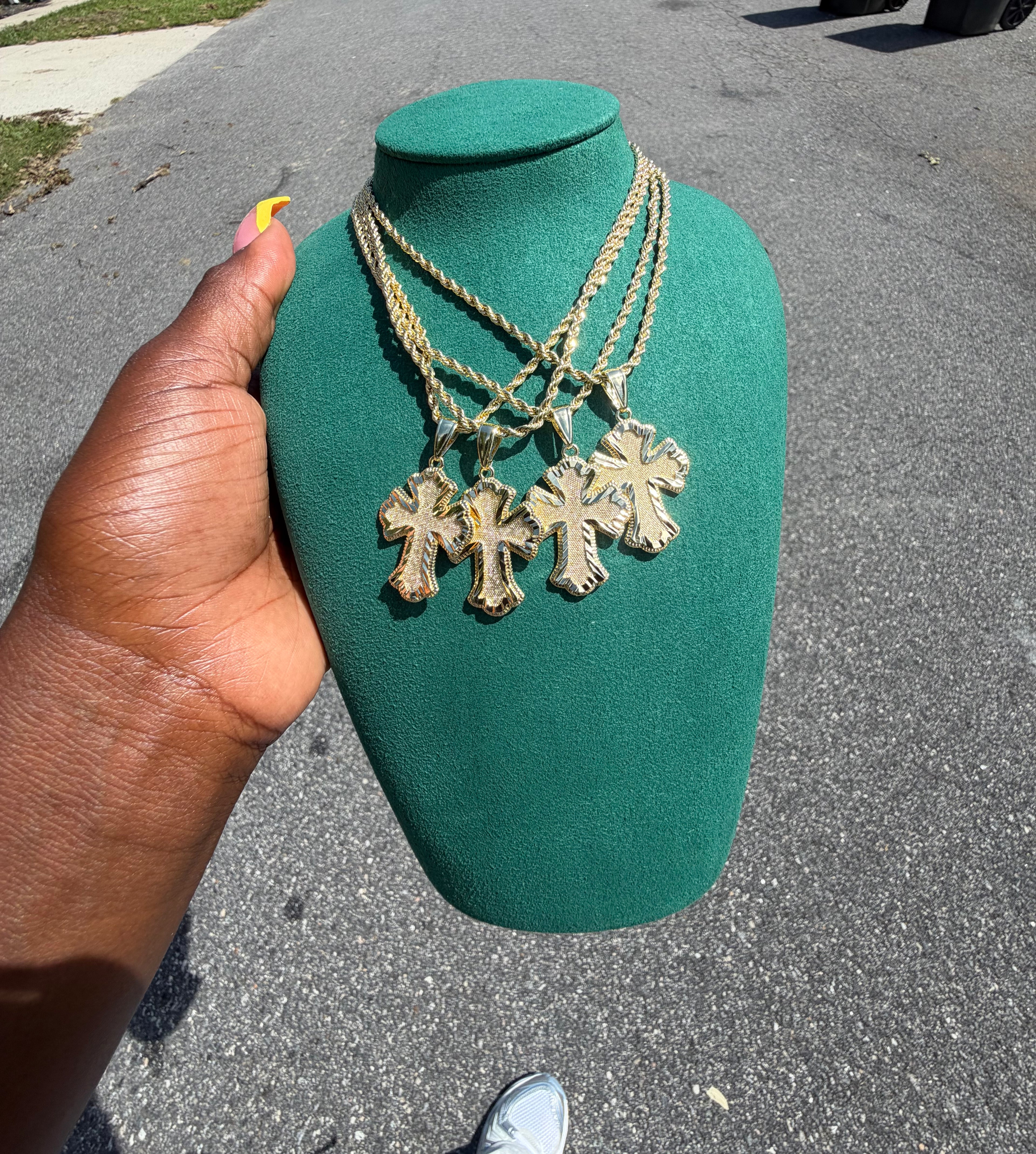 Divine Luxe Cross Necklace