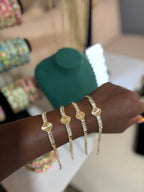 Golden Clover Bracelet