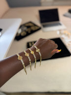 Golden Clover Bracelet