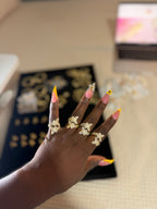 Golden Flutter Ring