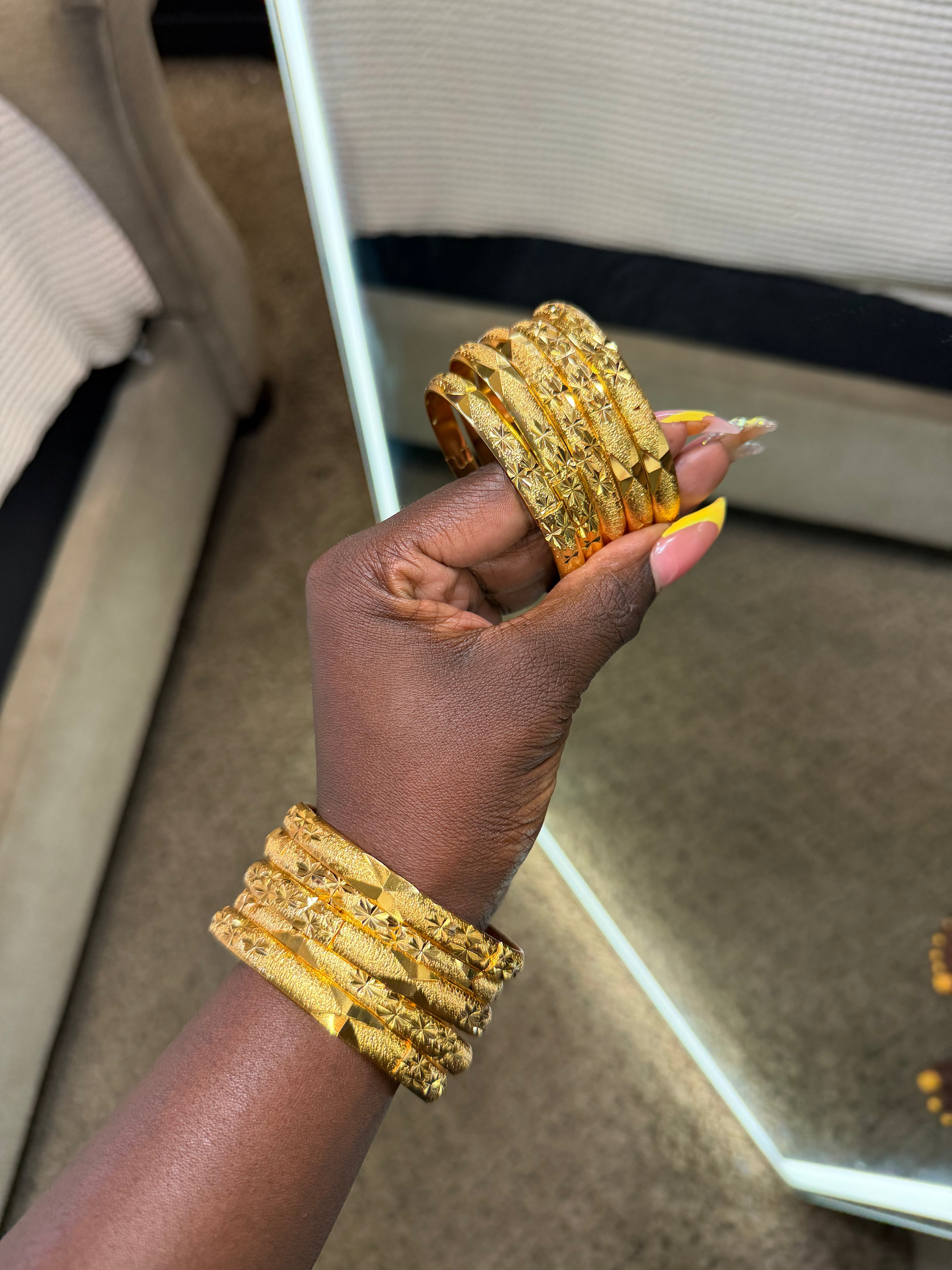 Golden Hour Bangle Set